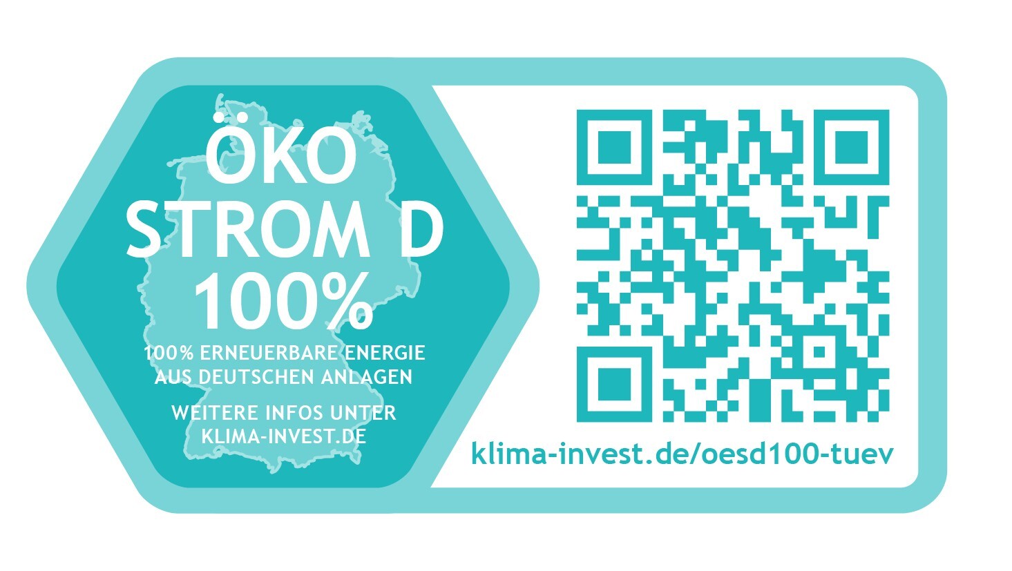 Siegel Ökostrom D 100